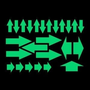 Night Signs - Luminus Arrow Markers