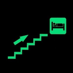Night Signs - Luminous Direction Markers