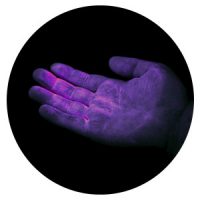UV GERM Cuddle Bug - Red hand glow