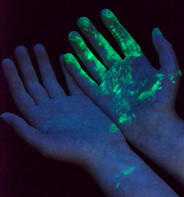 wash & glow glove hygiene training kit